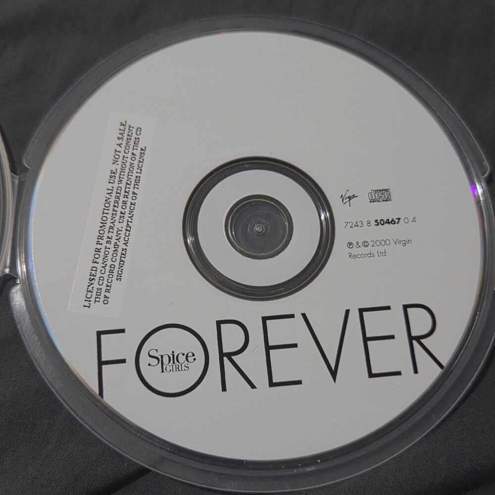 Vtg 2000 Spice Girls Forever Promo CD